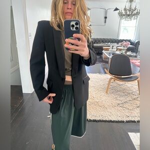 ZARA black tuxedo blazer size XL